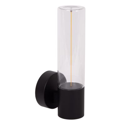 Lucide FILANI - Wall light Indoor/Outdoor - LED - 1x8W 2700K - IP54 - Black